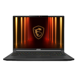 MSI STEALTH A16 AI+ A3XWHG-062TR R9 AI HX 370 32GB LPDDR5X RTX5070 Ti GDDR7 12GB 2TB SSD 16" OLED 240Hz W11 Notebook