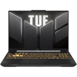 ASUS TUF GAMING F16 FX607VJ-RL033 Core i5 210H 16GB DDR4 512 GB SSD RTX3050 GDDR6 6GB 16" FHD FreeDos Gaming Notebook