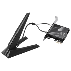 MSI HERALD BE9400 WIFI 7 PCIE CARD Wi-Fi 7 Bluetooth 5.4 PCIe Kartı