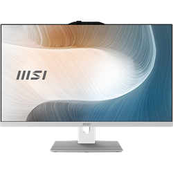 MSI MODERN AM272P 12M-1255XTR i5-1235U 16GB DDR4 500GB SSD DOS 27" FHD Beyaz AIO Masaüstü PC