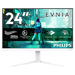 Philips Evnia 24M2N3201P 23.8" 260Hz(OC) 1ms HDMI DP Adaptive Sync HDR10 Pivot FHD Fast IPS Gaming Monitör