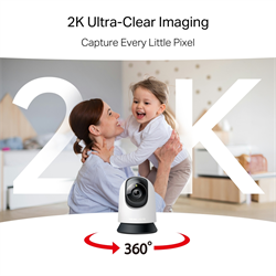 MERCUSYS MC210 Yatay/Dikey Hareketli Wi-Fi Güvenlik Kamerası 4lü