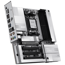 MSI PRO B850M-A WIFI PZ 8200MHz(OC) DDR5 WIFI7 M.2 HDMI DP Soket AM5 mATX Anakart