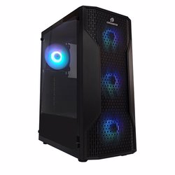 GameBooster GB-G3309B 550W 80+ Mesh Panel USB 3.0 Mid Tower Kasa