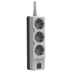 DOTVOLT SURGE HUNTER 1.5m Kablo 1050 Joule 3 lü Akım Korumalı Priz