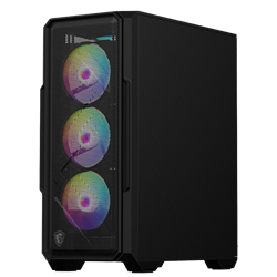 MSI MAG FORGE 151A B75 750W 80+ Bronze Tempered Glass RGB Siyah ATX Bilgisayar Kasası