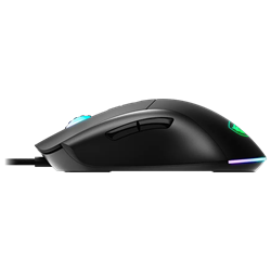 MSI FORGE GM320 12800 DPI 1000Hz RGB Kablolu Siyah Gaming Mouse