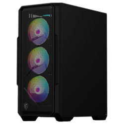 MSI MAG FORGE 150A B65 650W 80+ Bronze Tempered Glass RGB Siyah ATX Bilgisayar Kasası