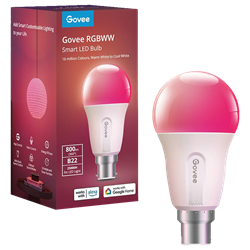 GOVEE Akıllı Wifi + BT 800 Lm Ampul