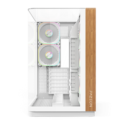FAZEON F25 850W 80+ Bronze Full Modüler Gen5 Mesh 5x ARGB Fanlı Type-C Beyaz ATX Gaming Kasası