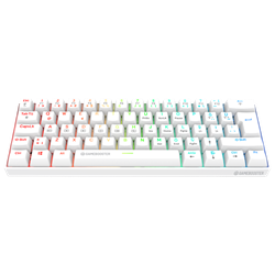 GameBooster Syma Blue Switch RGB Beyaz Mekanik Kablolu Gaming Klavye