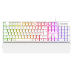 Rampage KB-RX77 RUNNER Rainbow Beyaz Gaming Klavye