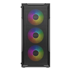 FAZEON F11 750W 80+ Bronze Tempered Glass Mesh 4x RGB Fanlı Siyah ATX Bilgisayar Kasası