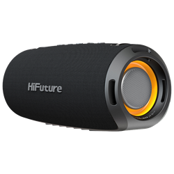 HiFuture Gravity RGB BT 5.3 45W Siyah Su Geçirmez Taşınabilir Bluetooth Hoparlör