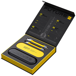 AOHI The Future 4-in-1 USB-C to USB-C Modüler Uzayabilen 1m 40Gbps 8K Destekli 240W PD 3.1 USB4 Süper Hızlı Şarj/Data Kablo Seti