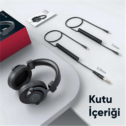 Fifine H8 Profesyonel Beyaz Stüdyo Referans Kulaklığı