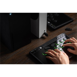 8BitDo All Button Arcade Stick XBOX (Xbox Series X|S, Xbox One ve PC için) Mekanik Switch 2.4 G Kablosuz Siyah Gamepad