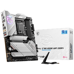 MSI MPG Z790 EDGE WIFI 5333MHz(OC) DDR4 Soket 1700 M.2 HDMI DP ATX Anakart