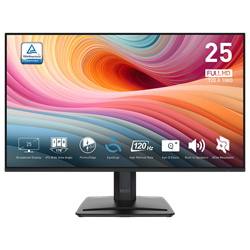 MSI PRO MP251 E2 25" 120Hz 1ms HDMI DP D-Sub HDR Ready AdaptiveSync FHD IPS Monitör