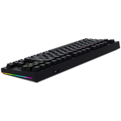 GameBooster Lumin Blue Switch RGB Siyah Mekanik Kablolu Gaming Klavye