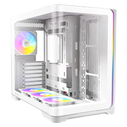 ANTEC C5 Curve Tempered Glass ARGB Beyaz ATX Mid Tower Bilgisayar Kasası