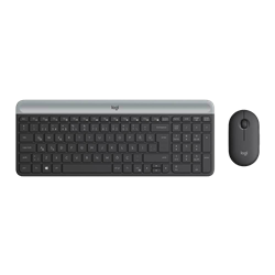 Logitech MK470 Siyah Türkçe Q Kablosuz Klavye Mouse Set
