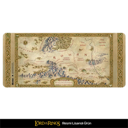 EXVEGA Lord Of The Rings War Of The Rohirrim Map XXL Mousepad 90×40