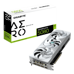 GIGABYTE GeForce RTX 5080 AERO OC SFF 16G GDDR7 DLSS 4 256 Bit Beyaz Ekran Kartı