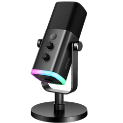 Fifine AM8 XLR USB RGB Dinamik Cardioid Yayıncı Mikrofonu