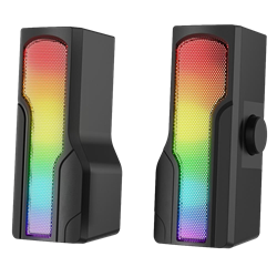 Rampage Arty X13 2.0 RMS 3Wx2 RGB USB 45dB Bluetooth Gaming Hoparlör