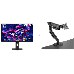 ASUS ROG STRIX XG27UQDMS 26.5" OLED Monitör + ROG Ergo 49" Askı Aparatı Bundle Paket