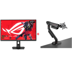 ASUS ROG STRIX XG27ACMES 27" Monitör + ROG Ergo 49" Askı Aparatı Bundle Paket