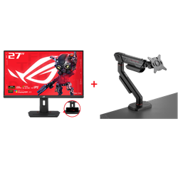 ASUS ROG STRIX XG27ACMS 27" Monitör + ROG Ergo 49" Askı Aparatı Bundle Paket