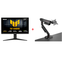 ASUS TUF GAMING VG27AQML5A 27" Monitör + ROG Ergo 49" Askı Aparatı Bundle Paket