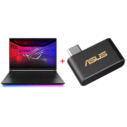 ASUS ROG Scar 18 Notebook + ASUS USB-BE93 Mini Adaptör Bundle Paket