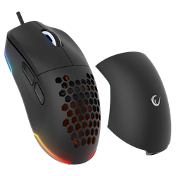 Rampage BLINK Siyah 7 Makro Tuşlu RGB 12800 DPI Kablolu Gaming  Mouse