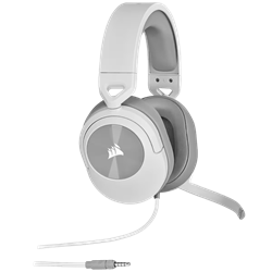 CORSAIR HS55 Surround USB Dolby Audio 7.1 Surround Beyaz Kablolu Gaming Kulaklık