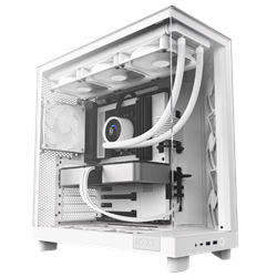 NZXT H6 Flow USB 3.2 Beyaz ATX Mid Tower Kasa