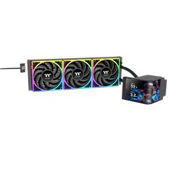 Thermaltake MAGCurve 360 Ultra 6,67" AMOLED Ekranlı 3x120mm ARGB İşlemci Sıvı Soğutucu
