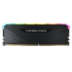 CORSAIR 16GB Vengeance RGB RS Siyah 3200MHz C16 DDR4 XMP Single Kit Ram