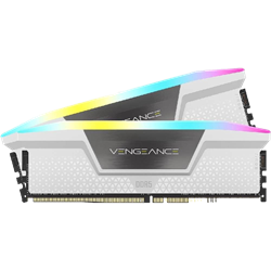 CORSAIR 64GB (2x32GB) Vengeance RGB 6000MHz CL30 DDR5 EXPO/XMP Beyaz Dual Kit Ram