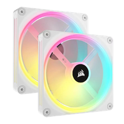 CORSAIR iCUE LINK QX140 RGB 140mm PWM Beyaz İkili Kasa Fanı