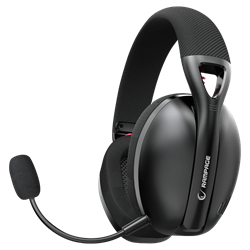 Rampage Crack H11 Siyah Wireless 2.4G+ Bluetooth Mikrofonlu Oyuncu Kulaklığı