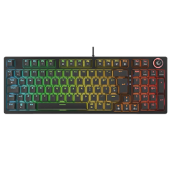 Rampage ENIGMA RGB Red Switch Kablolu Siyah Gaming Klavye