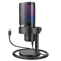Fifine Ampligame A9 USB Gaming Yayıncı Bilgisayar Mikrofonu