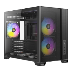 ANTEC FLUX M Tempered Glass Siyah mATX Bilgisayar Kasası