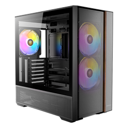ANTEC FLUX REAR Tempered Glass Siyah ATX Mid Tower Bilgisayar Kasası