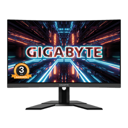 GIGABYTE 27" G27QC A 165Hz 1ms 2xHDMI DP Adaptive Sync 2xUSB HDR VA QHD Curved Gaming Monitör