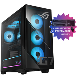 ASUS ROG G700TF Ultra 7 265KF 32GB DDR5 1TB SSD 1000W 80+ Gold PSU W11 Masaüstü Gaming Bilgisayar