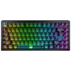 GameBooster Kinet HE 8K Manyetik Switch Hot Swap TKL RGB Siyah Kablolu Gaming Klavye